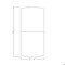 Skutchi Designs 45 in W, 96 in L, 29 in H, Engineered Wood Top, White HAR-AREC-46X93-PT-09 - alternate 3